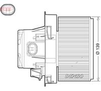 INTERIOR BLOWER DEA21012
