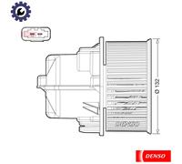 DENSO DEA33002 Interior Blower
