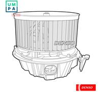 INTERIOR BLOWER DEA37001 FOR DACIA DUSTER LOGAN/MCV/Pickup/EXPRESS SANDERO 1.5L