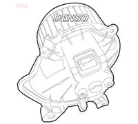 Interior Blower DENSO Fits ALFA ROMEO Mito 955 08-18 77365062