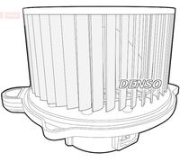 Interior Blower DENSO Fits KIA Soul 09-14 971132K000