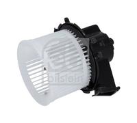 Interior Blower FEBI Fits FIAT 500 C Panda Van 07-13 77365525