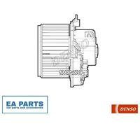 Interior Blower for FIAT BRAVO DENSO DEA09072