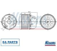 Interior Blower for FORD FOCUS NISSENS 87492