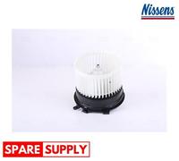 INTERIOR BLOWER FOR NISSAN DUALIS QASHQAI NISSENS 87721