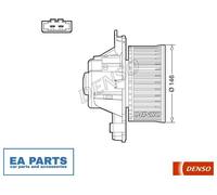 Interior Blower for PEUGEOT 3008 308 5008 DENSO DEA21014