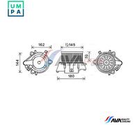 New Electric Motor, interior blower for FIAT:PUNTO,DOBLO MPV,DOBLO MONOCAB