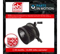 Febi Heater Blower Fan fits Citroën Berlingo First 1996-2011 1.4 1.6 1.8 1.9 2.0
