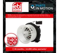 Interior Blower Motor 108943 Febi Heater 6441CS Genuine Top Quality Guaranteed