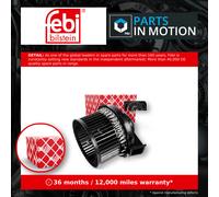 Interior Blower Motor 170408 Febi Heater 6441K0 6441N9 6441R2 6441W5 Quality New