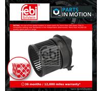 Interior Blower Motor 197362 Febi Heater 6441CZ Genuine Top Quality Guaranteed