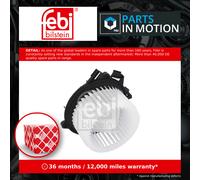 Interior Blower Motor 199460 Febi Heater 42569366 Genuine Top Quality Guaranteed