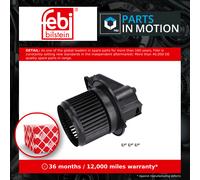 Interior Blower Motor fits ABARTH 500 1.4 2008 on 312A1.000 Heater 77366109 Febi