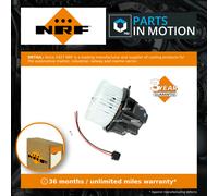 Interior Blower Motor fits CITROEN DS3 1.6D 09 to 15 Heater NRF 6441CS Quality