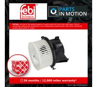 Interior Blower Motor fits FIAT DOBLO 223 1.3D 2004 on Heater 46722956 46723716
