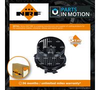 Interior Blower Motor fits FIAT DUCATO 250 2.2D 2006 on 4HV Heater NRF 71749050