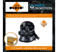 Interior Blower Motor fits FIAT TIPO 356, 357 1.3D 2015 on Heater NRF 77365144