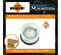 Interior Blower Motor fits FORD FIESTA Mk6 1.25 2008 on Heater NRF 1538009 New