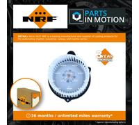 Interior Blower Motor fits FORD RANGER TKE 2.0D 2018 on Heater NRF 1718159 New