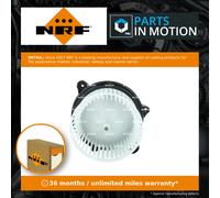 Interior Blower Motor fits FORD TRANSIT CUSTOM V362 TDCi 2.2D 2012 on Heater NRF