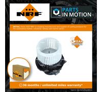 NRF Heater Blower Fan fits Nissan Micra V 2016 on 0.9 1.0 1.5