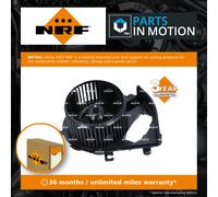 Interior Blower Motor fits PEUGEOT EXPERT VF3, VF3X 2.0D 2007 on Heater NRF New
