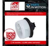 Interior Blower Motor fits TOYOTA COROLLA E15 1.4D 06 to 14 1ND-TV Heater Febi