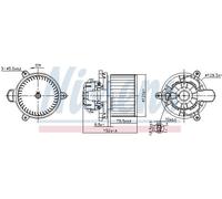 INTERIOR BLOWER 87625 FOR HYUNDAI B3LA/G3LA 1.0L 3cyl i10 IIG4LA 1.2L 4cyl