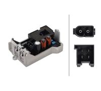 Interior Blower Regulator Fits Man Mercedes HELLA 5HL 366 410-241