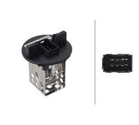 Interior Blower Resistor Fits Citroen C4 1 Saloon Coupe HELLA 9ML 366 410-931