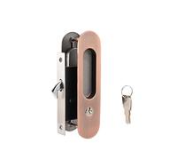 Interior Bolt with Reversible Key Zinc Alloy Construction Thick Hidden Cabinet Design Wardrobe Security Ergonomic Handle Door Senior