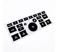 Interior Button Decal Compatible with Buick for Enclave for CX CXL 2006 2007 2008 2009 2010 2011 2012 1Pc Car Dash Button Repair Decorative Stickers