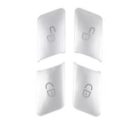 Interior Button Repair Decals Kit Compatible with Benz for E-Class for W212 2010-2014 2015 Car Door Lock Unlock Switch Button Cover Trim