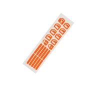 Interior Button Sticker Universal 18Pcs Car Luminous Door Window Lift Button Stickers Windows Control Panel Decals Interior Sticker Auto Accessories