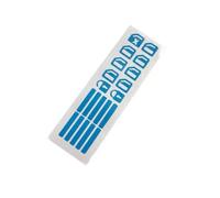 Interior Button Sticker Universal 18Pcs Car Luminous Door Window Lift Button Stickers Windows Control Panel Decals Interior Sticker Auto Accessories