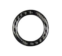 Interior Button Stickers Compatible with Benz C E CLS GLK Class W204 W212 X204 Car Styling Center Console Ignition Key Hole Circle Decoration Sticker Trim