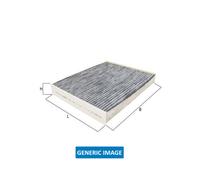 MAHLE LAK 751/S Interior Cabin Air Filter - Carbon Activated Pollen Filter - with odor protection - Car