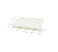 Cabin Filter Mahle LA1595 for Tesla Model Y EV|Long Range 0.0 21-
