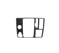 Interior Car Accessories Compatible with for A6 S6 C7 A7 S7 4G8 2012-2018 Central Control Gear Shift Panel Car Goods Interior Covers Stickers Trim Accessories Carbon Fiber Decals