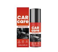 Interior Car Cleaner Foam Spray, Multi Purpose Car Interior Cleaning Spray for Leather Fabric Plastic, Upholstery Cleaner and Polish Detailer for Auto Home Garage，1pc