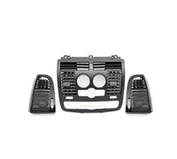Interior Car Dashboard Central Left Right Air Conditioner Ac Vent Grille Cover Compatible With Mercedes Benz Vito Viano W636 W639 2004-2015(Model A 3PCS SET)