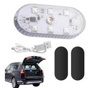 Interior Car LED Dome Lights - Magnetic Smart Lamp, Seven Colors | Touch-Controlled Ambient Lighting, Portable Interior LED Accessory, Easy Installation For Car, Truck Or Van, Cabin Decoration