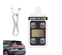 Interior Car Lights - Cordless Solar Powered Warning, High Performance Solar Ambient Lighting for Car Interior, Sedans, SUVs, Driver Safety, Travel, Daily Parking, and Night Driving