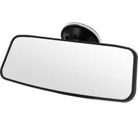 Interior Car Mirror - Rear View for Lessons, Blindspots & Test - Suction Cup Learner Instructor Mirror - 18.5cm x 5.5cm Towing Mirrors for Caravan Pair - Driving Accessories - Car Examiner