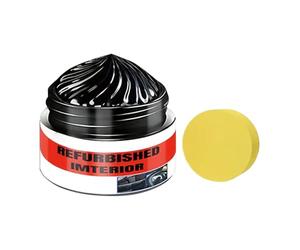 Interior Car Shine Wax | Car Upholstery Color Restorer Wax Conditioner - 100g Refurbishment Conditioner Automotive Maintenance Cream for Gear Shift Door Handles Dashboard