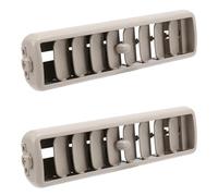 Interior Dash Air Vent Cover 2X Beige Car Roof Side Air Conditioning Vent Outlet A/C Panel Grille Cover Install Fit For Mitsubishi Pajero V93 V97 Dashboard Vent Grille Cover