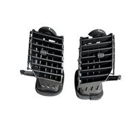 Interior Dash Air Vent Cover 2X Interior Air-Condition Grill A/C Vent Grille Fit For Toyota Hilux Kun SR5 UTE 2005-2015 Fortuner Dashboard Vent Grille Cover(Middle air-2pcs)