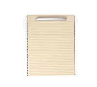 Interior Decal Trim For VW For Passat B6 B7 CC 3CD857503 Car Cup Holder Slip Mat Sliding Shutters Roller Blind Cover Replacement HQGQCEZEK(Beige)