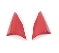 Interior Decoration Compatible with Chevrolet for Corvette C8 Z06 Z51 2020 2021 2022 2023 Car Door A-Pillar Trim Cover Speaker Cover Sticker Trim Accessories(Red)
