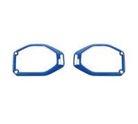 Interior Decoration Compatible With Jeep For Wrangler JL JLU For Gladiator JT 2018 2019 2020 2021 Trunk Top Speaker Audio Surround Trim Cover Car Interior(Blue)
